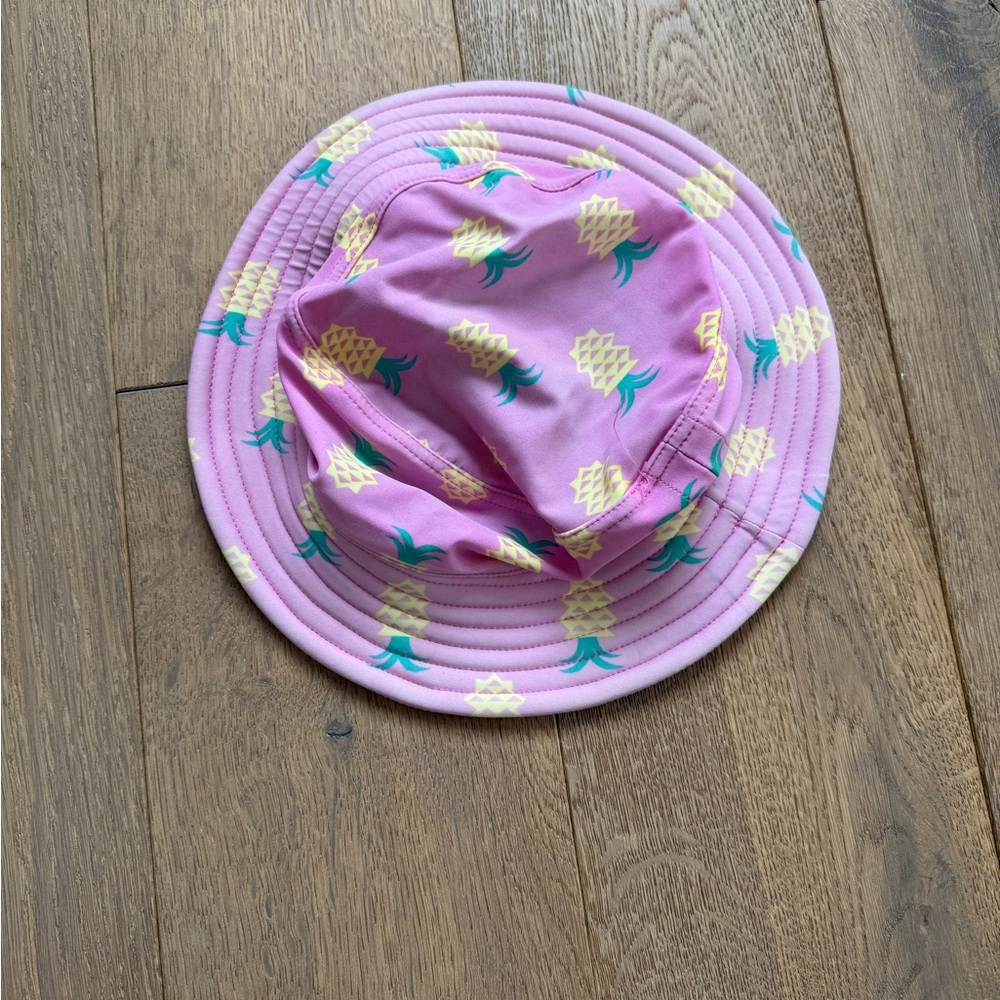 Pink Pineapple Kids Sun Hat